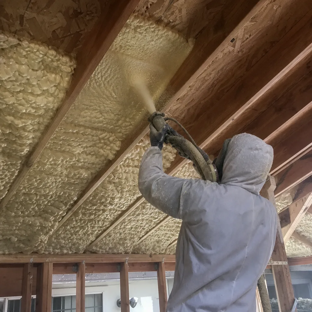 professional spray foam insulation service